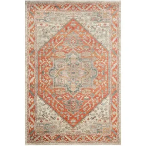 Hexagon Patterned Rug