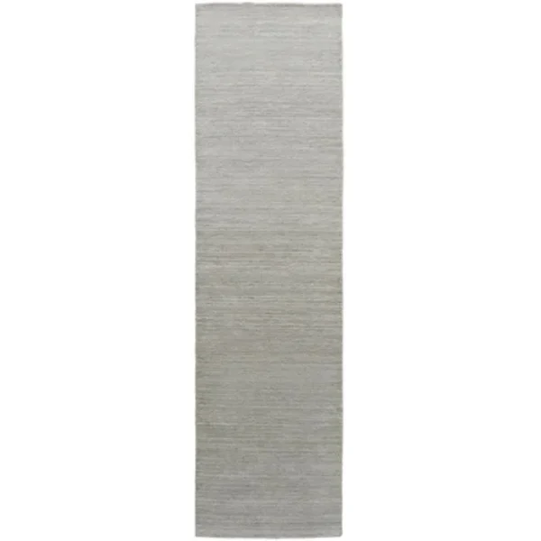 Highly Textured Surface Grey Runner Rugs image 2