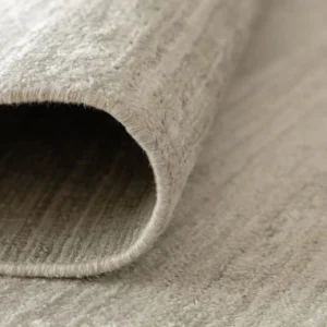 Highly Textured Surface Grey Runner Rugs image 4