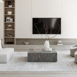 Traditional faded rug for home decor