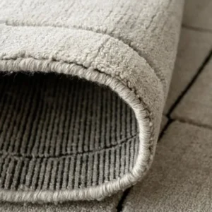 Irregular Line-drawn Patterned Round Rug - Image 2