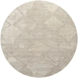 Large Diamond Patterned Round Rugs image 3