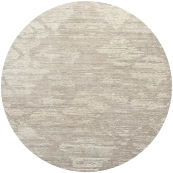 Large Diamond Patterned Round Rugs image 3