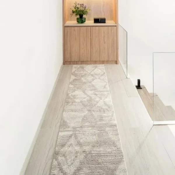 Large Diamond Patterned Runner Rugs