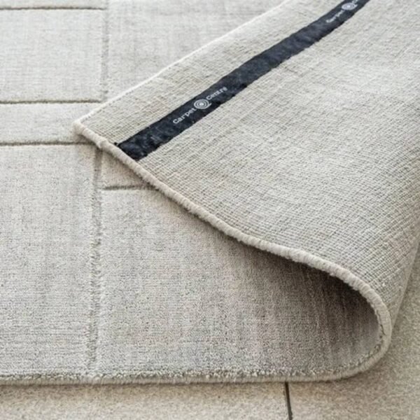 Light Grey Line Pattern Runner Rugs - Image 3