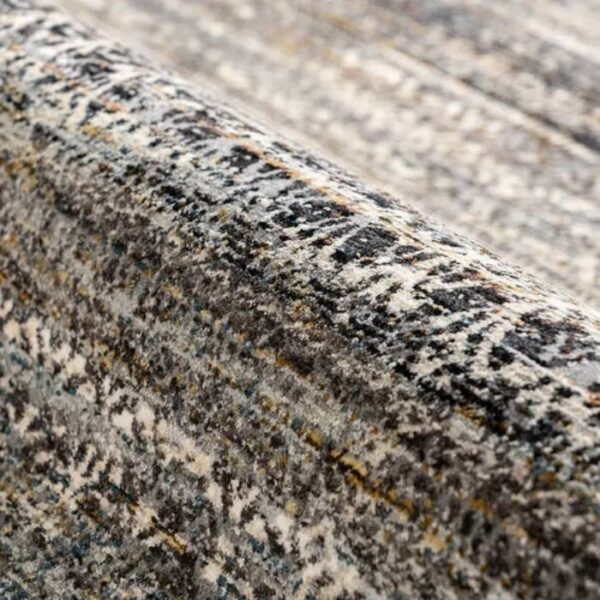 Soft abstract stripe area rug