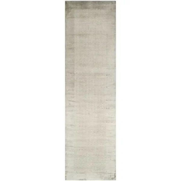 Mesh Pattern Bordered Runner Rug image 2