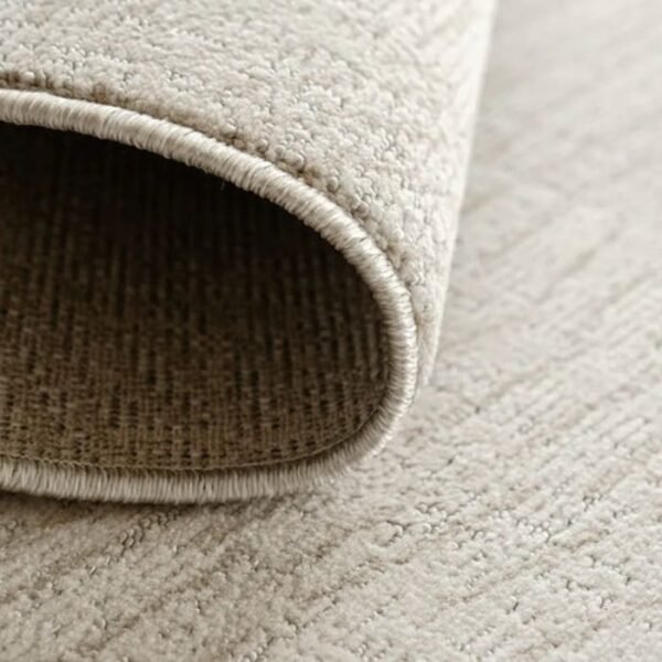 Minimal abstract line rug
