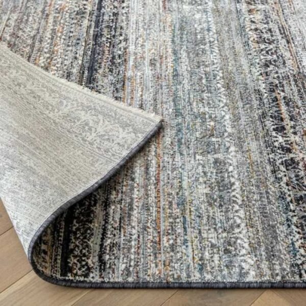 Abstract stripe rug modern design