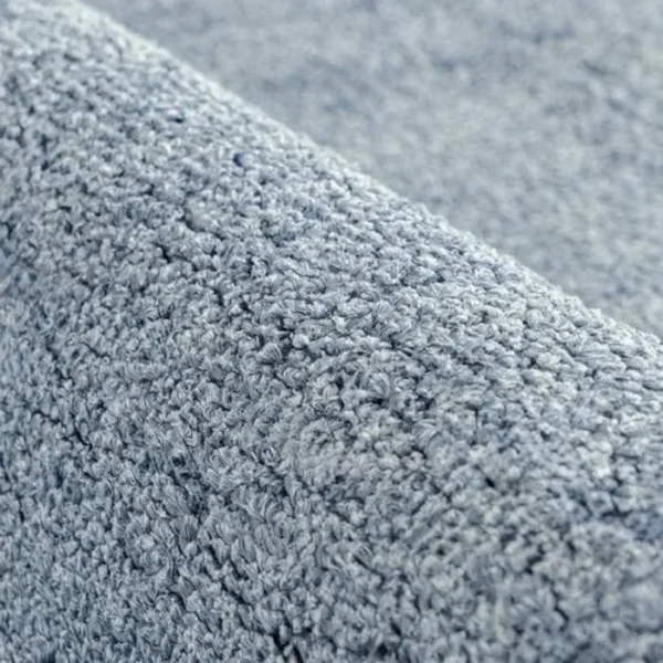 Modern fringe detailed area rug