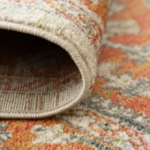 Modern Hexagon Medallion Rug