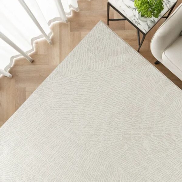 Modern line art rug