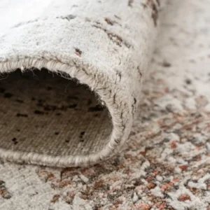 Modern Beige Rustic Abstract Rug