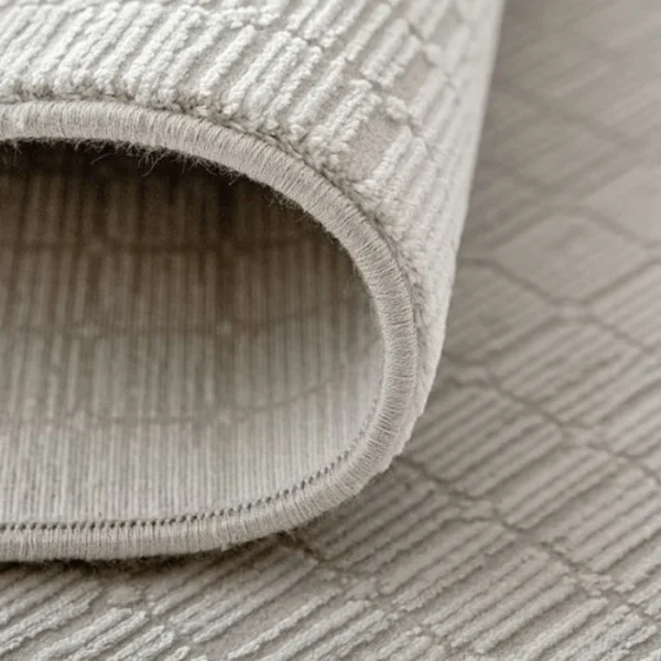 Modernist Grid Luxe Runner Rugs image 4
