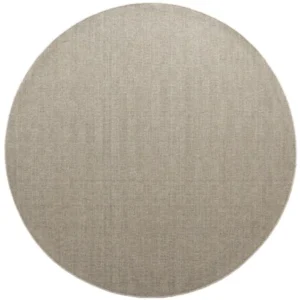Narrow Stripes Forming Grid Design Round Rugs image 3
