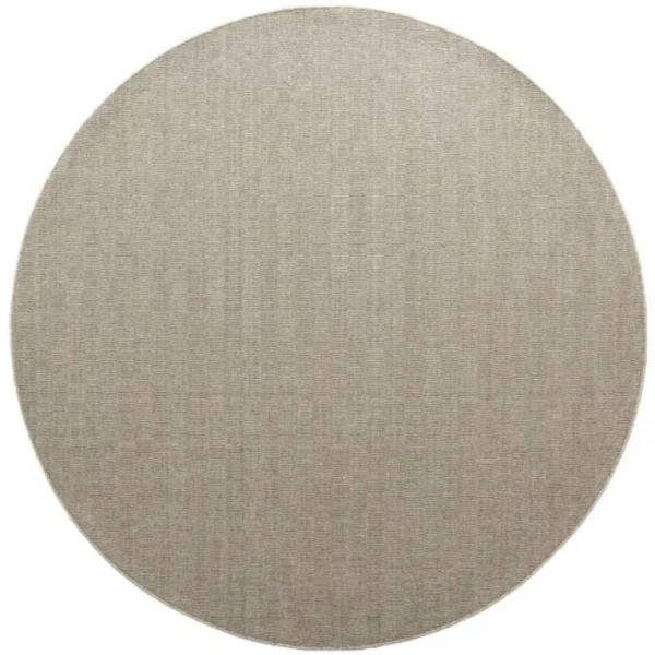 Narrow Stripes Forming Grid Design Round Rugs image 3