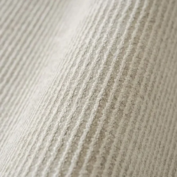 Narrow Textured Stripes Beige Runner Rugs image 4