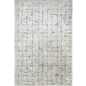 Neutral beige fuzzy area rug