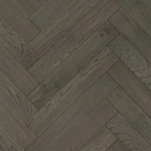 Dark Oak Lava Herringbone Floor
