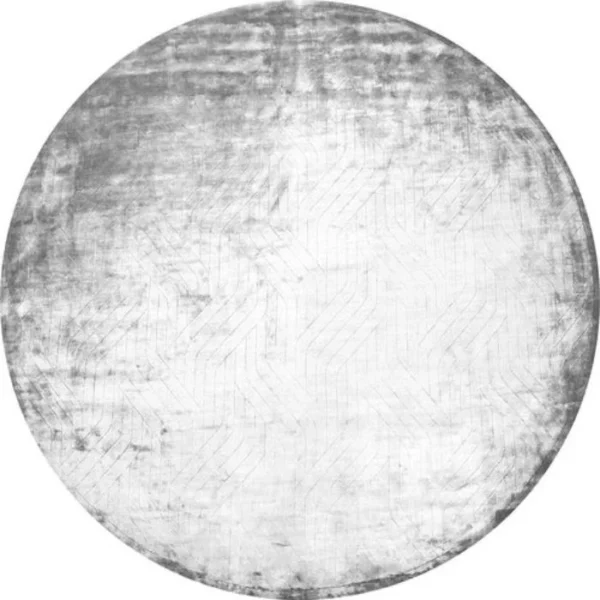 Ombre Grey Round Rugs - Image 2