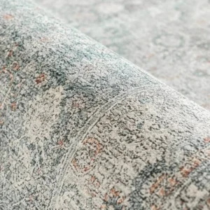 Ornate central medallion rug