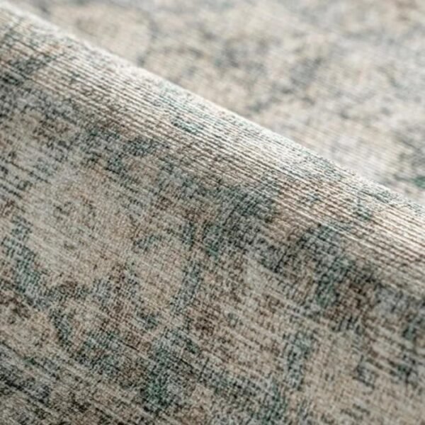Ornamental border rug for home decor