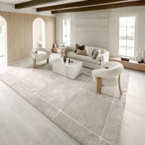 Modern grid carpet texture