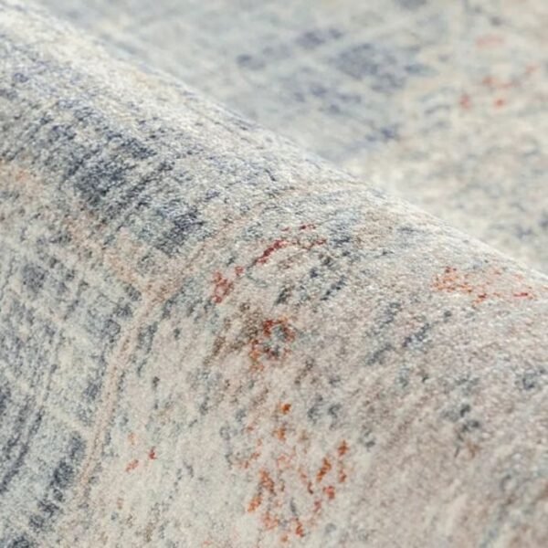 Pale Blue Oriental Rug - Image 5