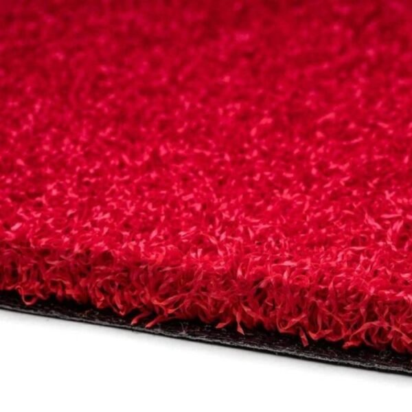 Outdoor Red 18mm Artificial Turf