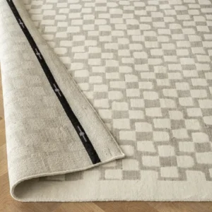 Pattern of Small Squares Modern Rug Design