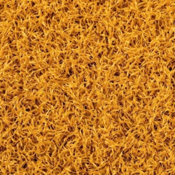 Vibrant Yellow Turf Close View