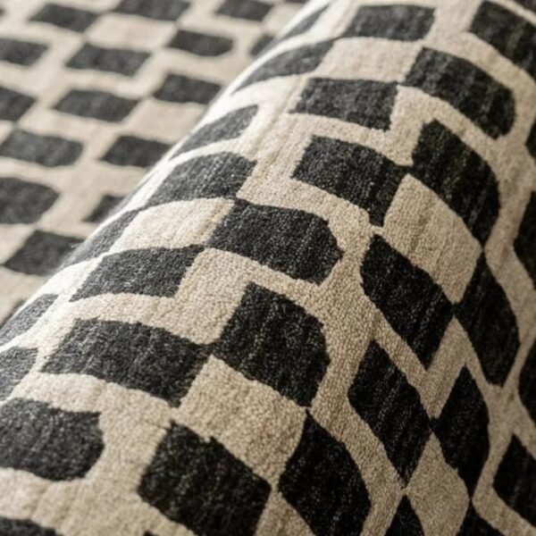 Pattern of Small Squares Modern Rug - Image 2