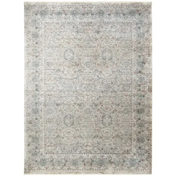 Repeating traditional area rug design