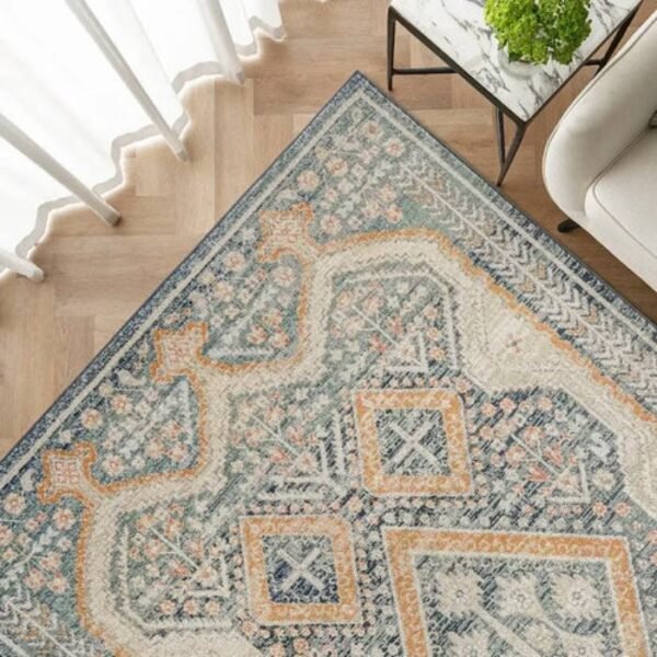 Traditional Diamond Patterned Rugs - Image 3