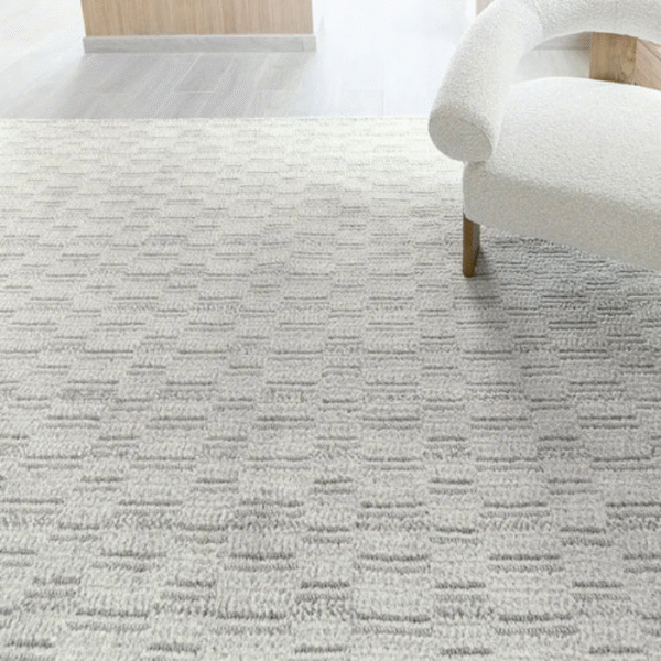 Edge view with soft stripe finish