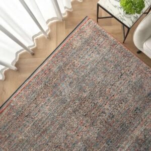 Traditional rug placed in living space