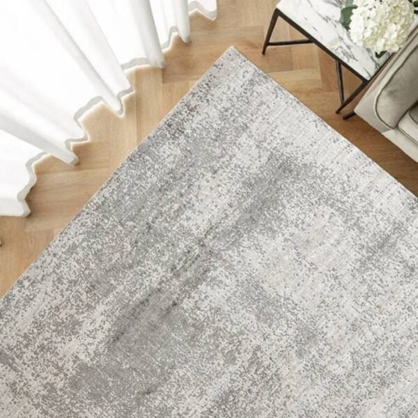 Abstract Greyish Rustic Rugs - Image 4