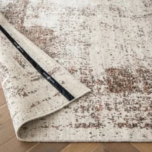 Beige Rustic Abstract Rug