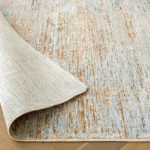 Rustic Texture Abstract Runner Rug - Image 3