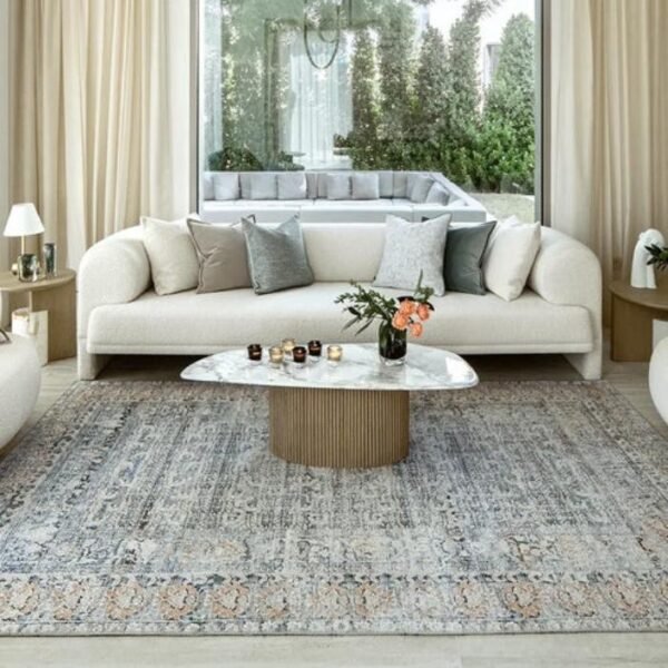 Repeating Medallion Faded Rugs - Image 2