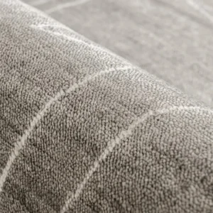 Soft Grey Pattern Blue Wool Rug Dubai
