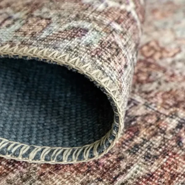 Soft medallion rug for bedroom
