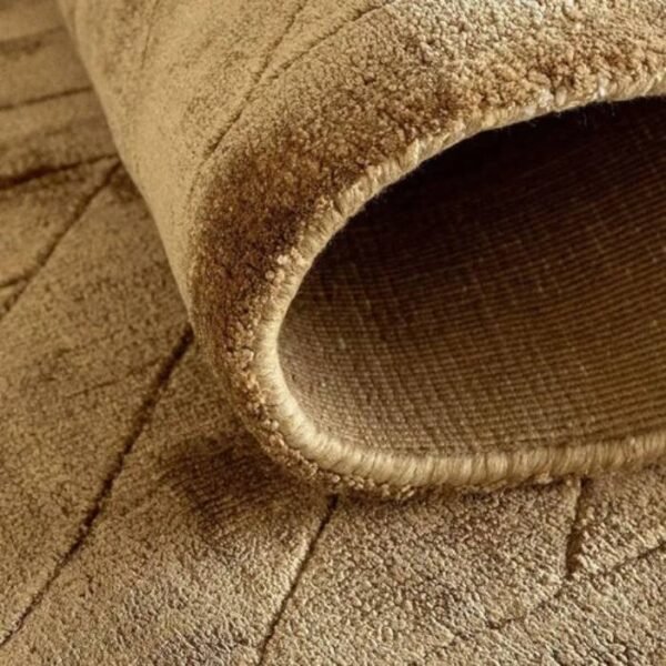 Solid Gold Area Runner Rugs image 4