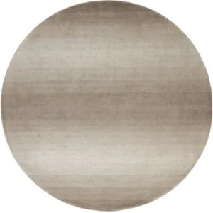 Solid Shaded Ombré Designed Round Rugs image 2