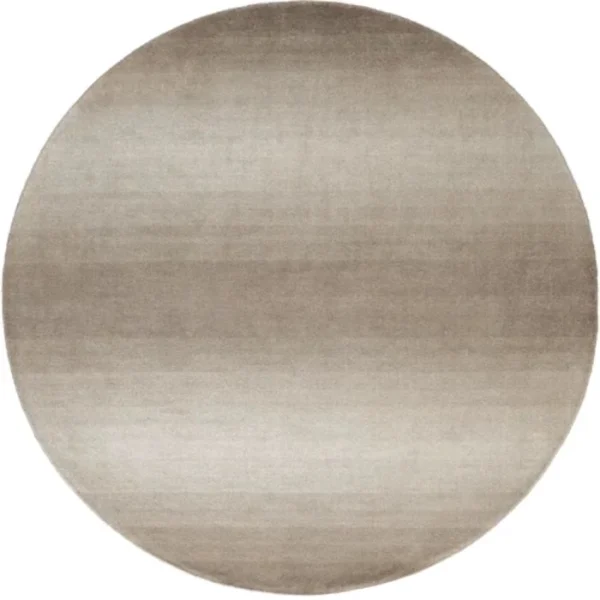 Solid Shaded Ombré Designed Round Rugs image 2