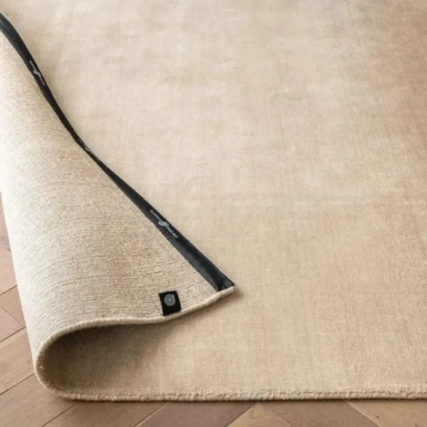 Rug with smooth solid ombré shading
