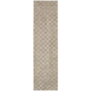 Square Checkerboard Pattern Runner Rugs image 3