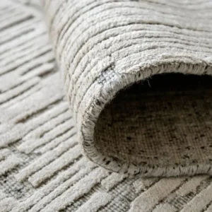 Square and Rectangular Textured Round Rugs - Image 2