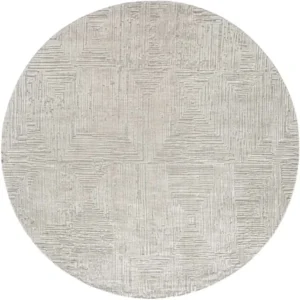 Square and Rectangular Textured Round Rugs image 3