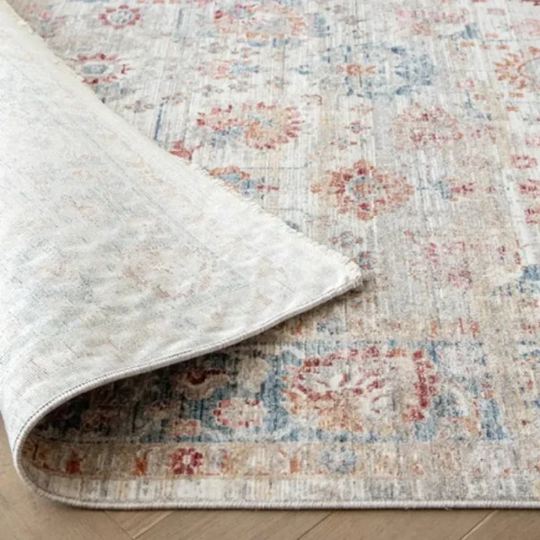 Distressed Boho Rug for Living Room